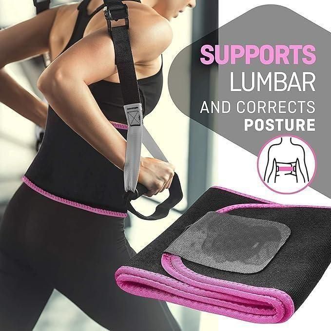 š„ Sweat Slimming Waist Trainer Belt ā Fat Burn Sauna Shaper for Workout & Weight Loss